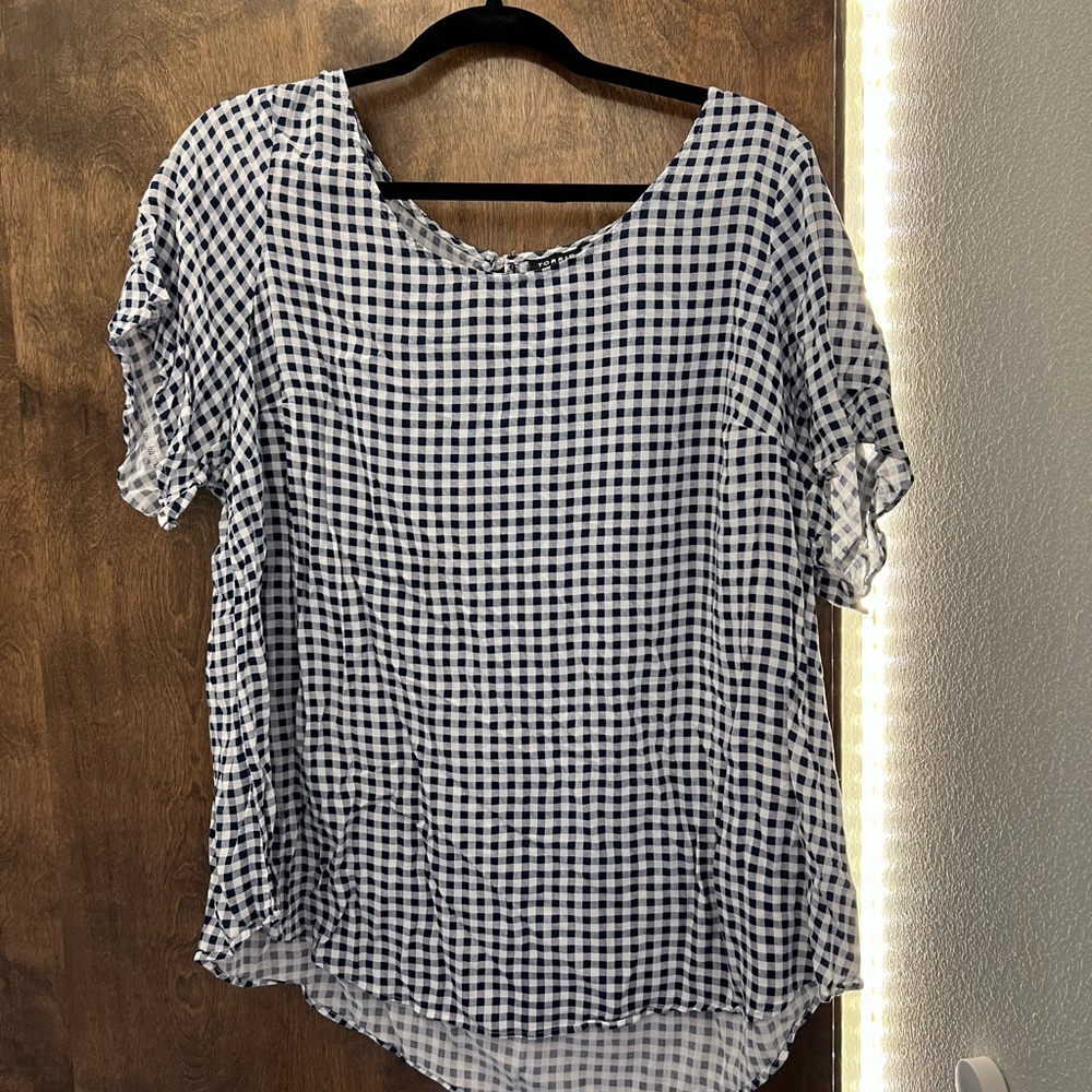 Torrid checkered top